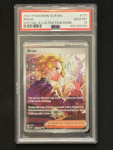 Briar graded PSA 10 for sale on eBay