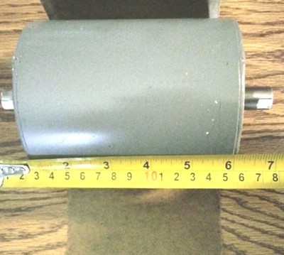 Conveyor Roller 4'' Diameter 7'' Length, Stainless Steel  MPS 