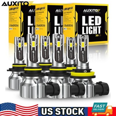9005 9006 H11 LED Headlight High Low Beam Foglight Super Bright Bulbs 240000LM
