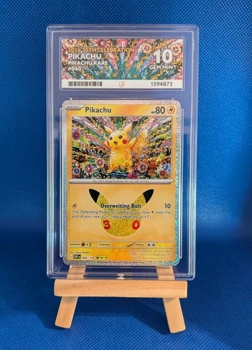 Pikachu #040 - 30th Celebration - Shinji Kanda - ACE 10 Perfect Subgrades
