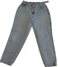 Womens Gitano High Waist Mom Jeans Vintage Size 6; 28inch Waist Light Blue 1990s