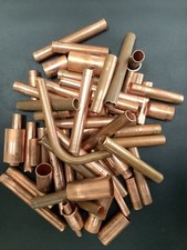 Scrap Smelting Copper pipe short lengths  1.8 kg