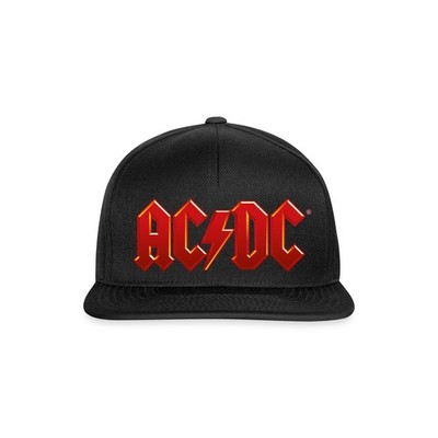 AC/DC Klassisches Logo Mit Blitz Snapback Cap