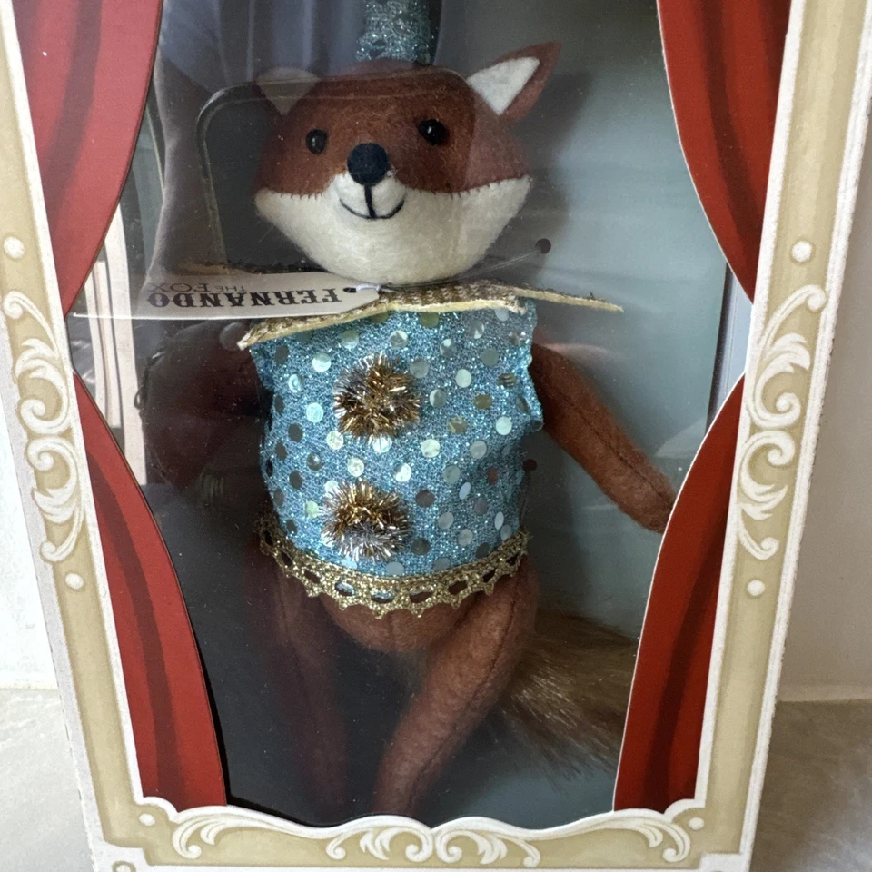 NEW NIB DEMDACO Fancifollies FERNANDO THE FOX Tiny Troupe 2018 7” Gift - Image 2 of 4