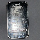 Engelhard Globe 1 Troy Ounce Fine Silver Bar .999 Silver
