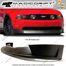 For 10 11 12 Ford Mustang Gt V8 St Style Urethane Front Bumper Lip Chin Spoiler For 10 11 12 Ford Mustang Gt V8 St Style Urethane Front Bumper Lip Chin Spoiler