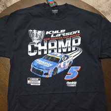 Hendrick Motorsports Kyle Larson 2021 NASCAR Cup Series Men's T-Shirt Black XL