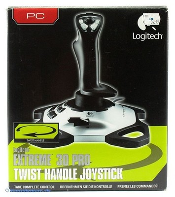 PC - Extreme 3D Pro Twist Handle Joystick [Logitech] mit OVP sehr guter Zustand