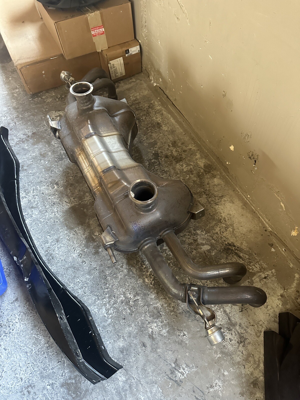 2016-2019 LAMBORGHINI HURACAN LP580-2 5.2L OEM Sport EXHAUST 4T0251051A
