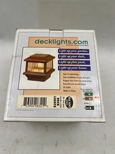 Deck Lights DLA 6042 NIB Natural Color 4x4 Post Light Low Voltage See Pics #D3