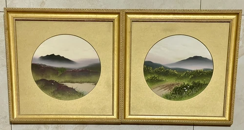 J. Sumpter  - Two 20th Century  Gouache, Moorland