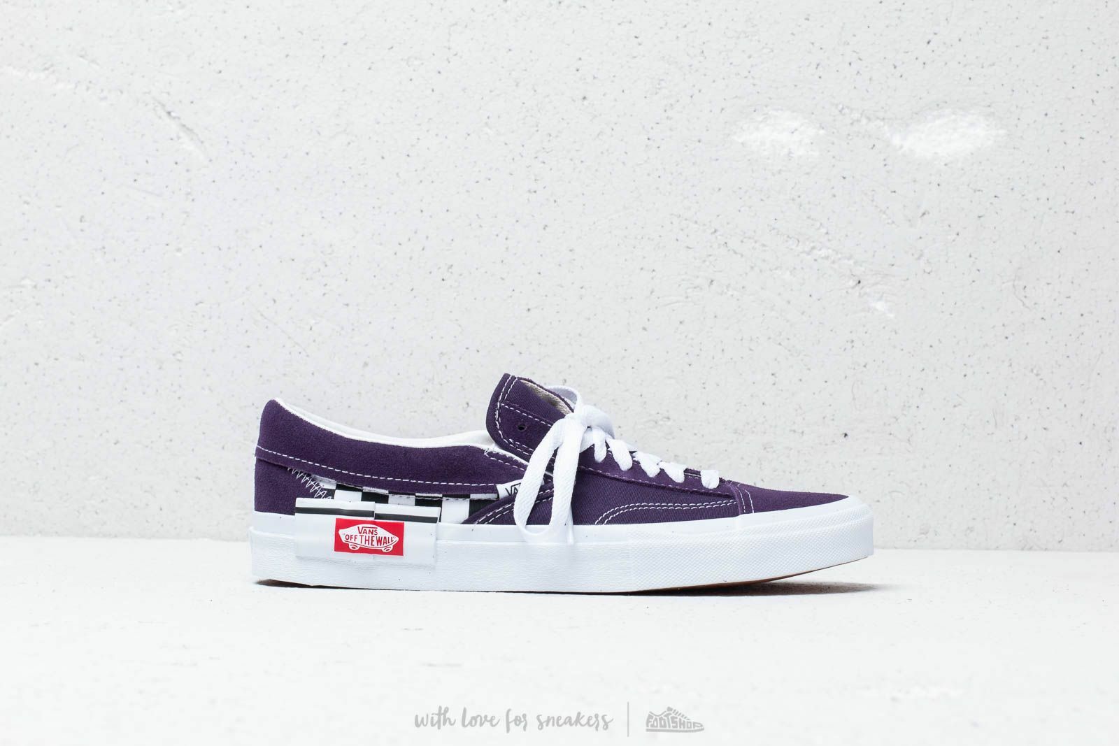 Vans Slip On Cap Checkerboard Mysterioso Men's Classic Skate Shoes Size