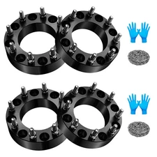 (4) 2" 8x180 Wheel Spacers For GMC Sierra Chevy Silverado 2500 HD 3500 HD