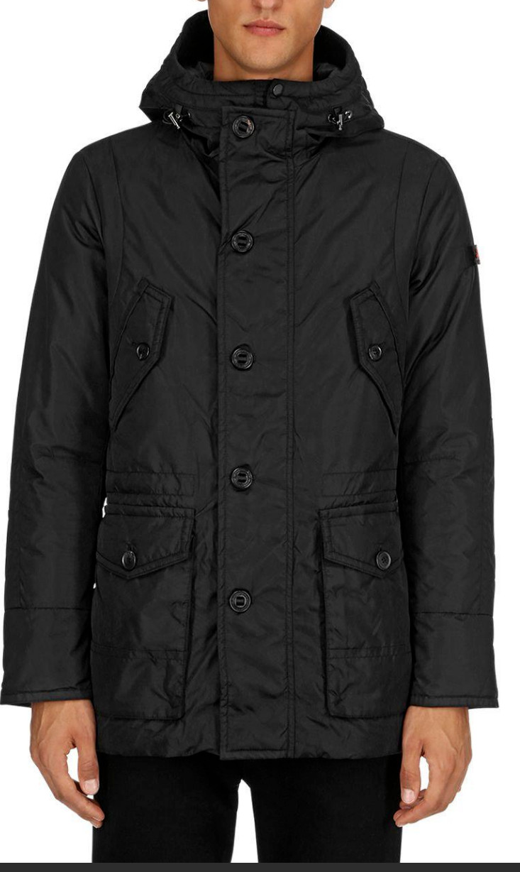 Peuterey Hasselblad Fur Collar Down Jacket Coat XS