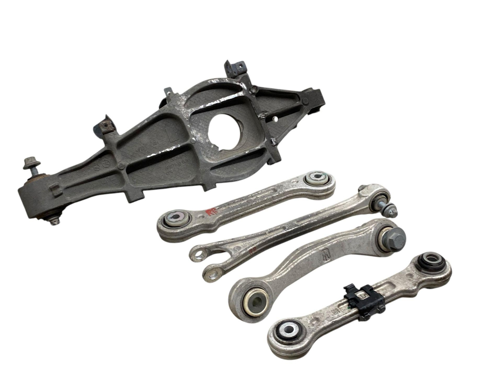 2017-2022 MASERATI LEVANTE 3.0L AWD REAR RIGHT UPPER & LOWER CONTROL ARM SET X5