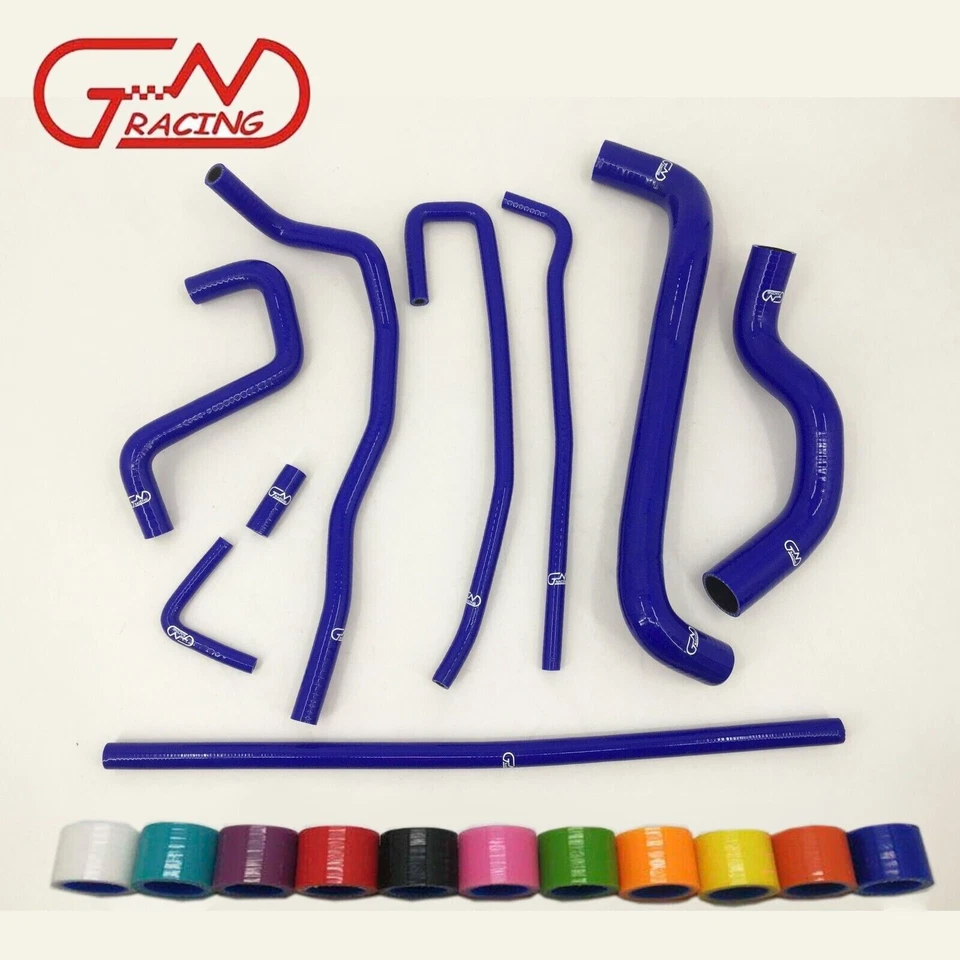 Kit de manguera de radiador de silicona rojo Fit Chevrole Chevy Corvette 5,7 L LT1 V8 1991-1996 Foto 3 de 4