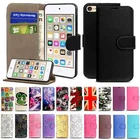 Case For iPod Touch 5th 6th 7th Generation Leather Flip Wallet Cover