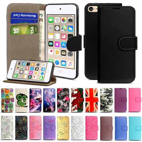 Etui pour iPod Touch 5ème 6ème 7ème Génération Cuir Portefeuille à Rabat - Photo 1/13
