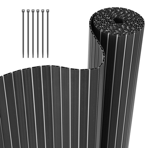 PVC Sichtschutzmatte Sichtschutzzaun Sichtschutz Windschutz Zaun Balkon Garten - Bild 27 von 45