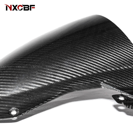 For 2020-2024 S1000RR Carbon Fiber Upper Front Nose Windshield Screen Fairing