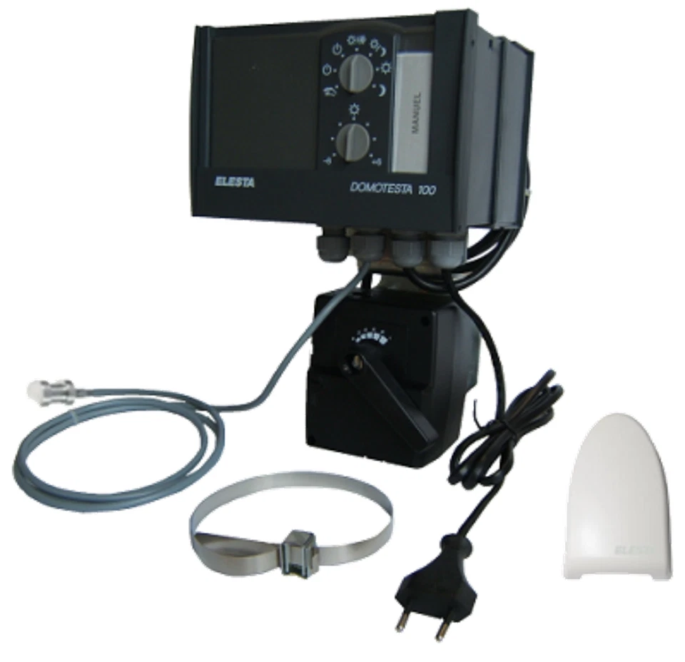 ELESTA Pack100 PRC Ensemble pré câblé régulateur + socle + moteur avec 2 sondes - Photo 2/4