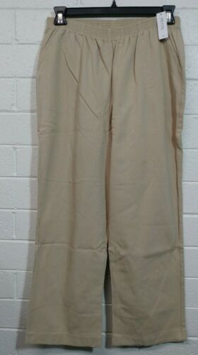 NWT Women's petite Haband! COMFORT CASUAL PULL UP PANTS Size 18 P. Elastic waist