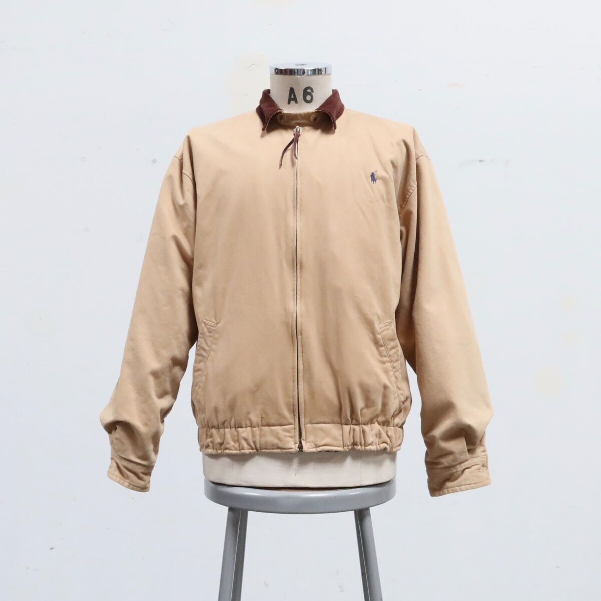 Vintage Polo Ralph Lauren Lined Cotton Work Jacket Coat Size Vintage Polo Ralph Lauren Lined Cotton Work Jacket Coat Size