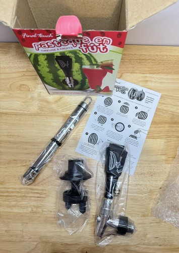 Final Touch Watermelon Keg Tapping Kit with Coring Tool and Instructions - Picture 5 of 9