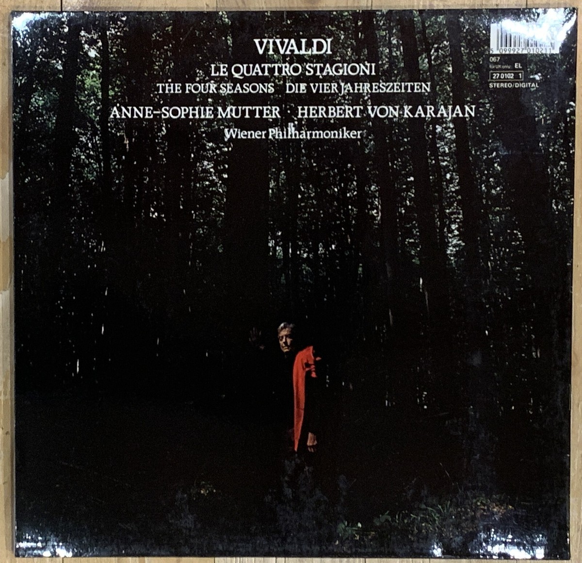 その他 LP Karajan, Mutter Vivaldi: Le Quattro Stagioni The Four Seasons Die V 2701021 HIS MASTERS VOICE /00400 LP Karajan， Mutter Vivaldi: Le Quattro Stagioni The Four Seasons