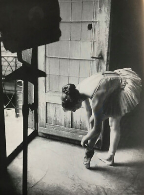Schöne Ballettstudie um 1955 von Albert Winkler 1923-1978