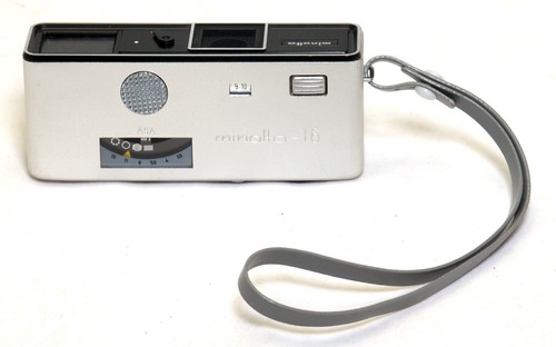 Minolta 16 Model P Vintage Pocket Compact Film Camera ROKKOR f/3.5 25mm lens - Picture 3 of 4