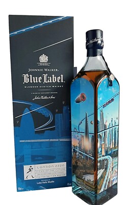 Johnnie Walker Blue Label Cities of the Future London 2220 Edition