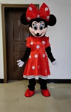 Minnie Mascot Costume Cosplay Party Fancy Dress Suits Adult Unisex Costume