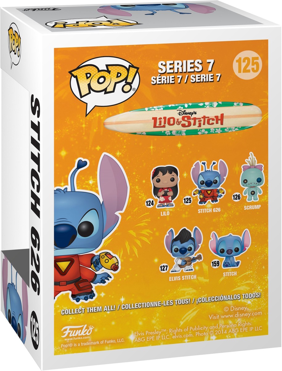 Disney Stitch 626 125 Funko Pop! Vinyl Figur | eBay