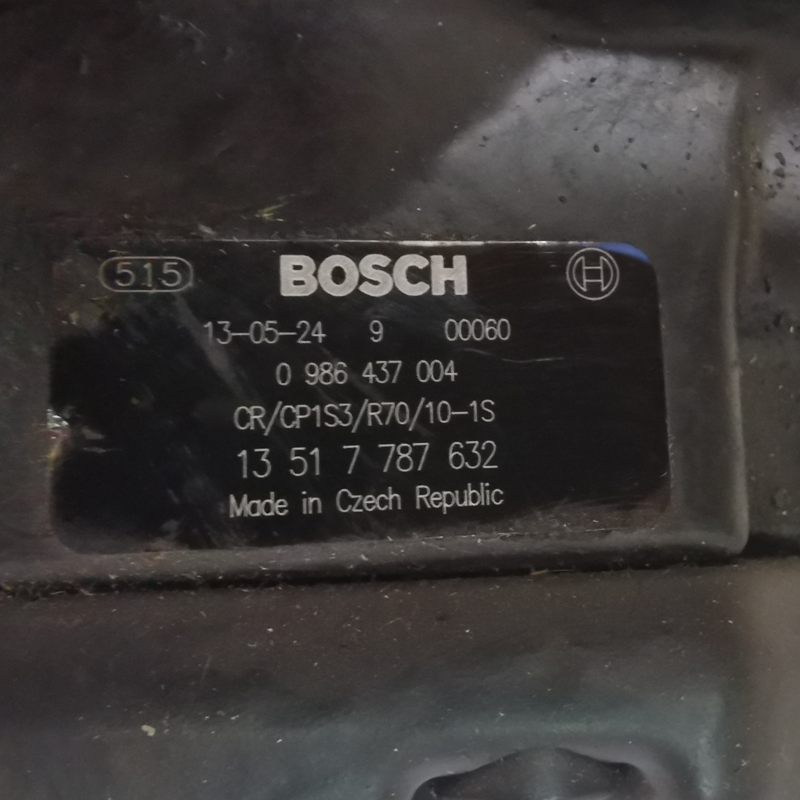 High-Pressure Bosch 0445010009 BMW 3.0d 330D 525D 530D 13517787632 