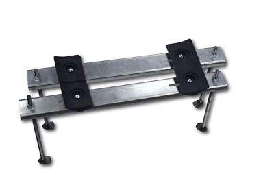 Schwerlast Bad Beinset Wanne Stützfüße Erhöhung Set Kit höhenverstellbar 62cm Stange