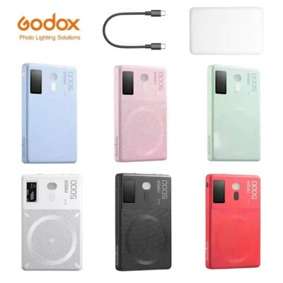 Godox MA5R RGB LED Video Light Magnetic Charging Phone Pocket Light 1800K-10000K