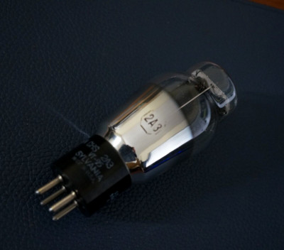 1 - JAN CHS 2A3 VT-95 SYLVANIA AUDIO TUBE / MIL SPEC
