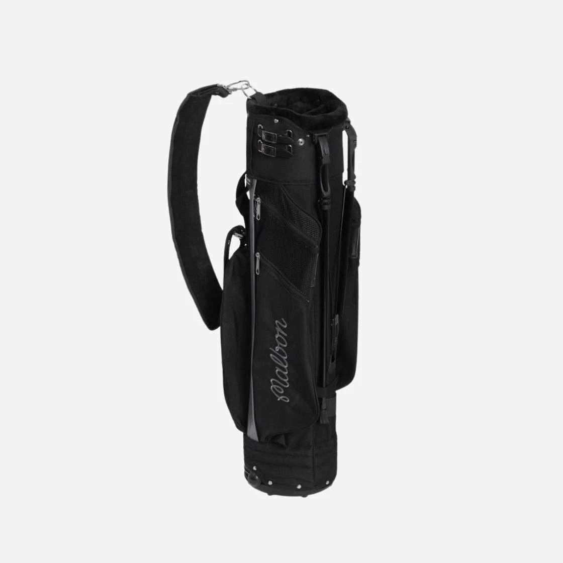 Malbon Golf x Jones Buckets Classic Stand Bag Black - Mens