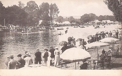 Riverside at an English Rowing (Crew) Competition