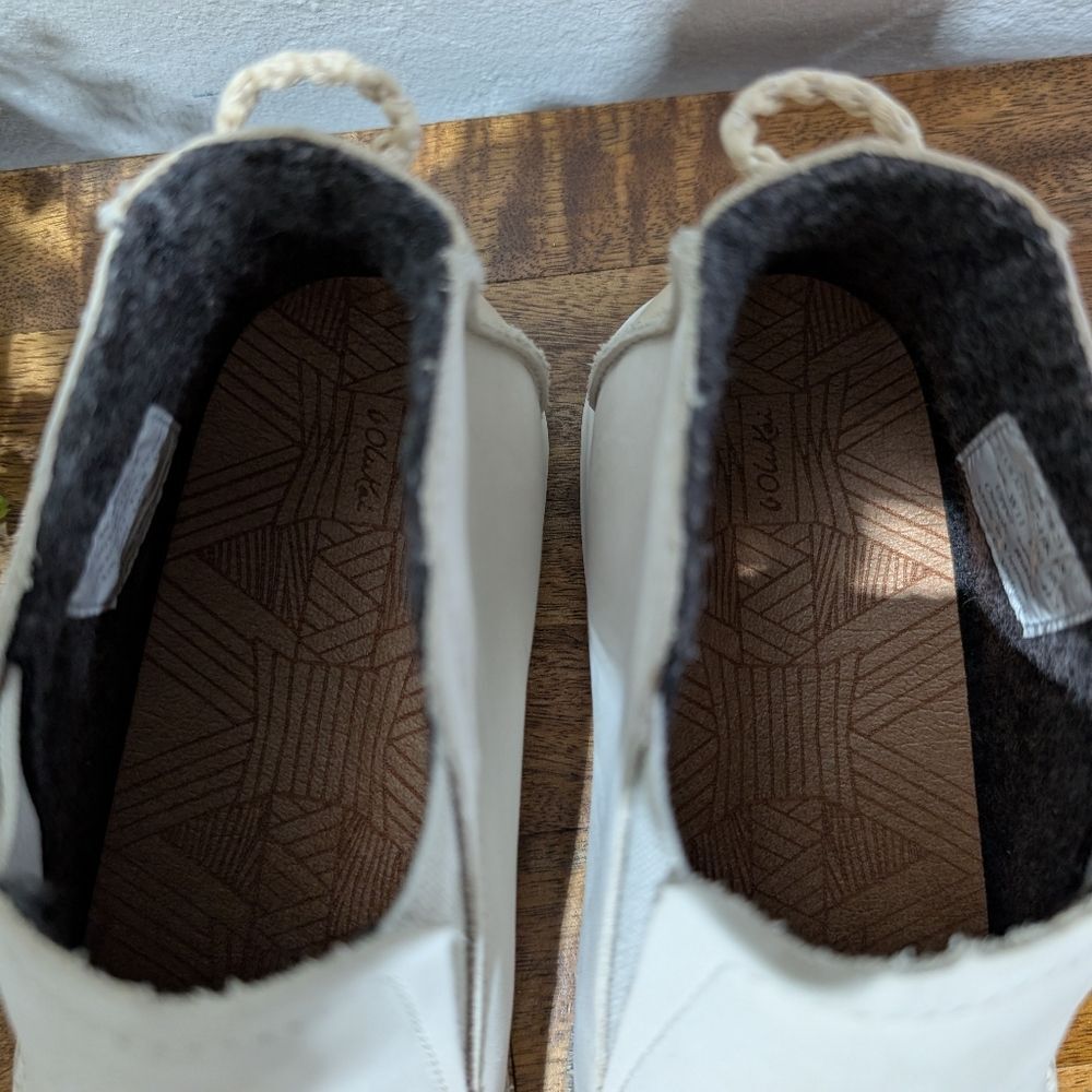 New Women's OLUKAI Fox/Off White Hawai'iloa Manu Hope Leather Boot Size 11 Shoes thumbnail 6