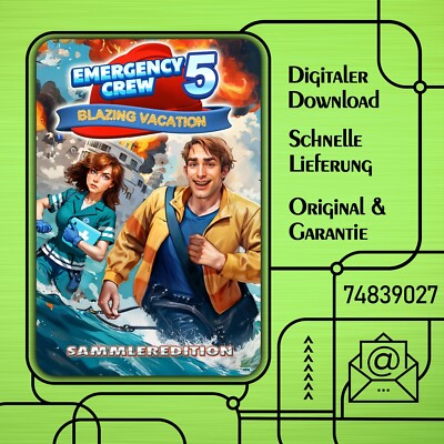 Emergency Crew 5 - Blazing Vacation - Sammleredition  - Downloadversion - PC