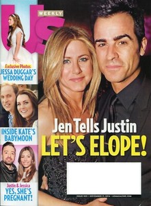 US Weekly Magazine 11-17-2014 - Jennifer Aniston, Justin Timberlake, Prince Will