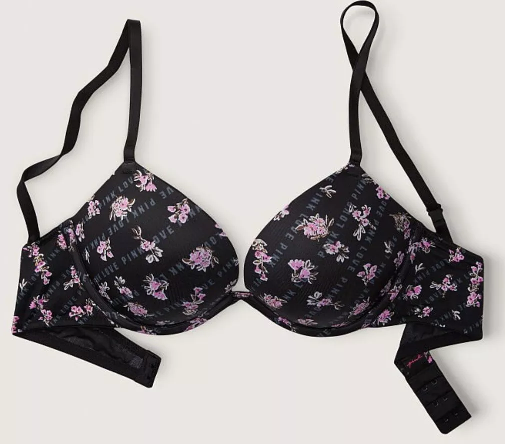 Victorias Secret PINK Grey Wear Everywhere Wireless Push-up Bra for Sale in  Lynnwood, WA - OfferUp