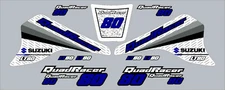 White/Blue LT80 Quadracer Graphics Lt 80 Decals Stickers ltz 80 90 Quadsport