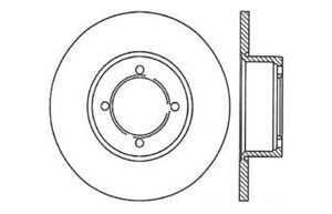 Disc Brake Rotor-C-TEK Standard Preferred Front Centric 121.36000