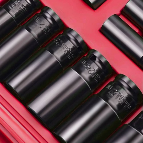 10Pcs 3/4'' Drive Deep Impact Socket Tool Set 80mm Length tool set 22-41mm - Picture 17 of 18