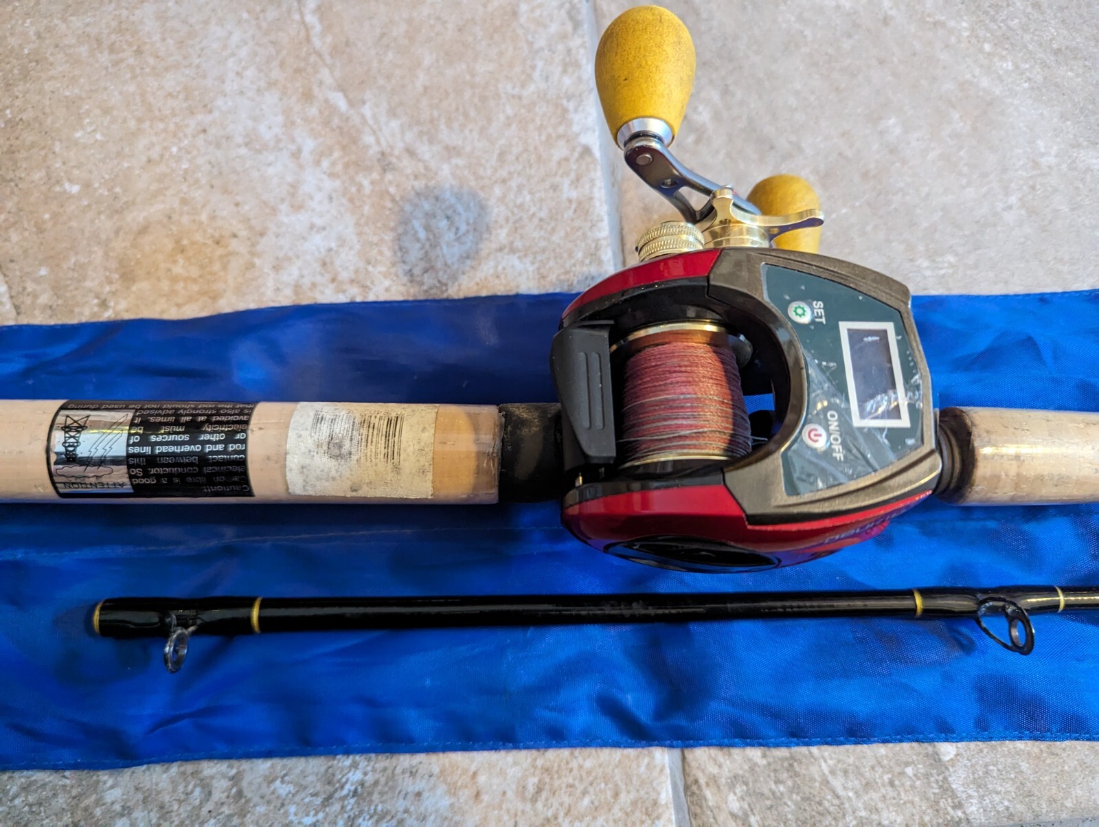 Ugly Stik Baitcaster Rod And Reel Outfit Medium To Heavy eBay