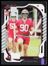 2022 Panini Absolute Retail Logan Hall #185 Rookie RC Tampa Bay Buccaneers