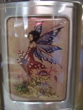 NEW AMY BROWN THE BRAT STAINLESS STEEL 3OZ FLASK FAERY FAIRY